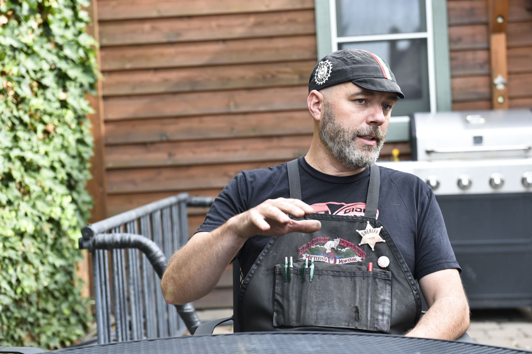 Tyler Tourville, a co-owner at Glacier Cyclery